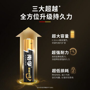 南孚(NANFU) LR03-2B 7號(hào)電池2粒 七號(hào)堿性 聚能環(huán)4代 適用耳溫槍/血糖儀/無(wú)線(xiàn)鼠標(biāo)/遙控器/血壓計(jì)/掛鐘等